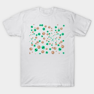 Aliens and Chocolate Chip Cookies T-Shirt